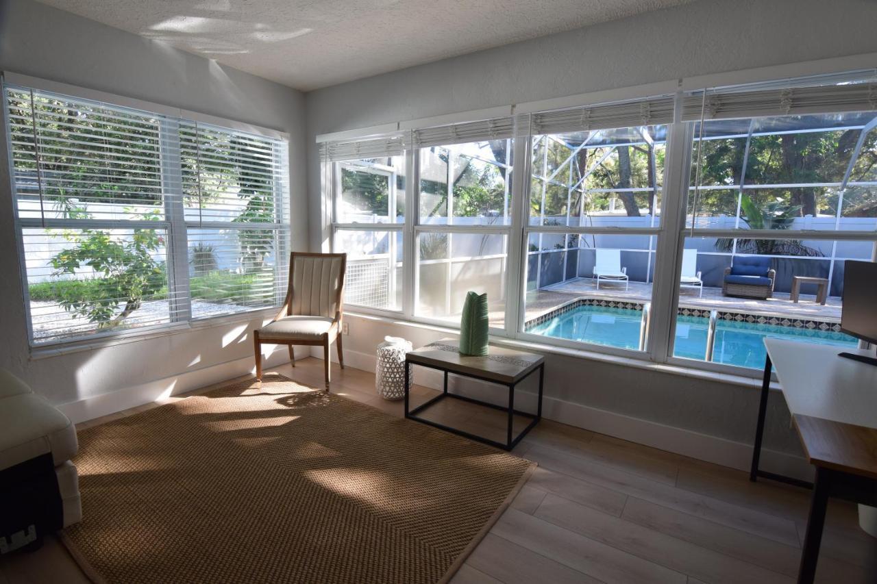 4Bd/3Bth Renovation With Heated Pool Near Downtown Villa Sarasota Luaran gambar